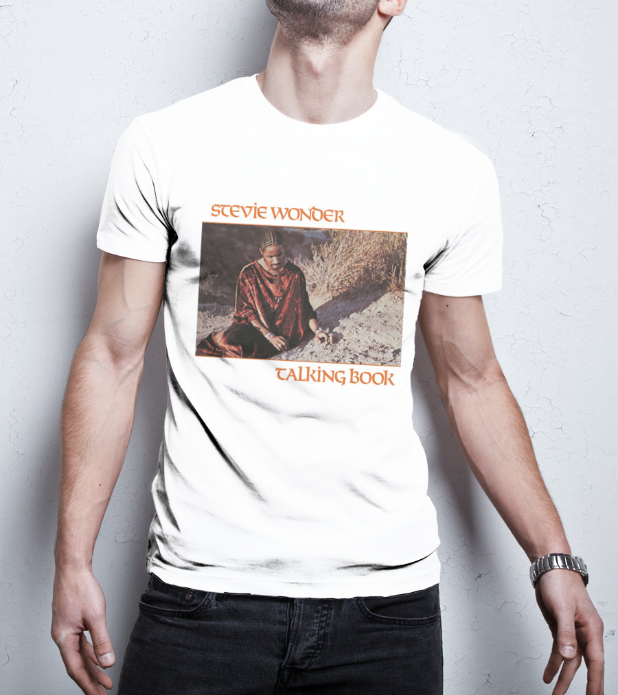 Stevie Wonder Talking Book Album Cover T-Shirt
