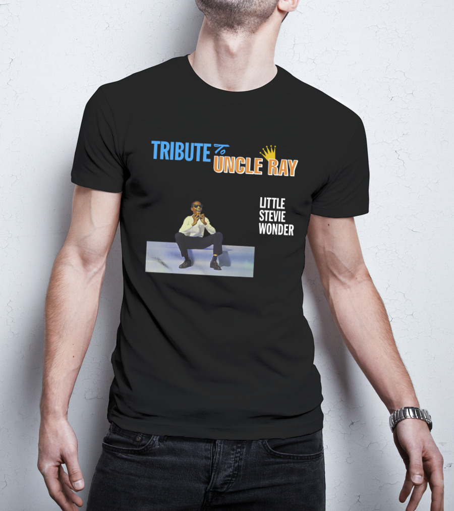 Tribute To Uncle Ray Little Stevie Wonder T-Shirt