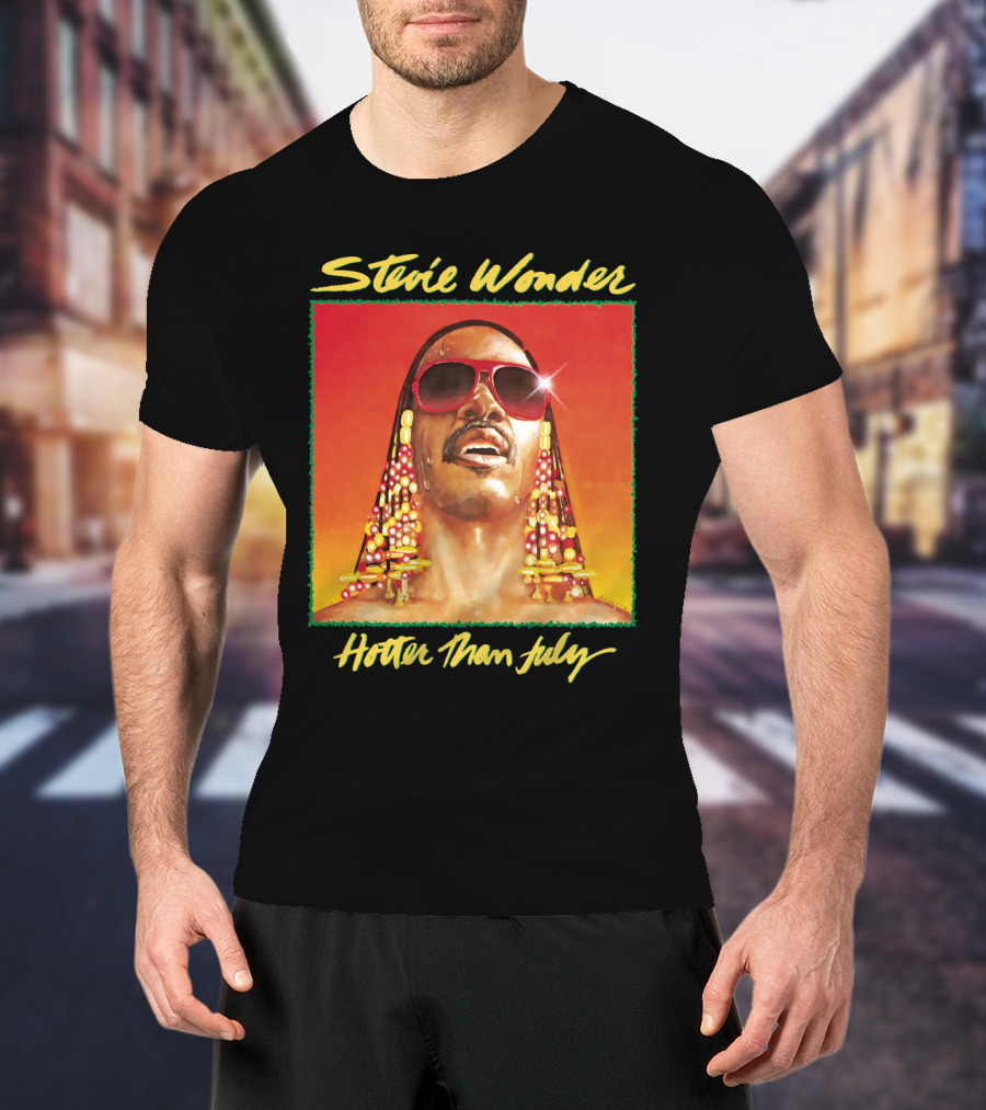 Stevie Wonder Hotter Than July T-Shirt