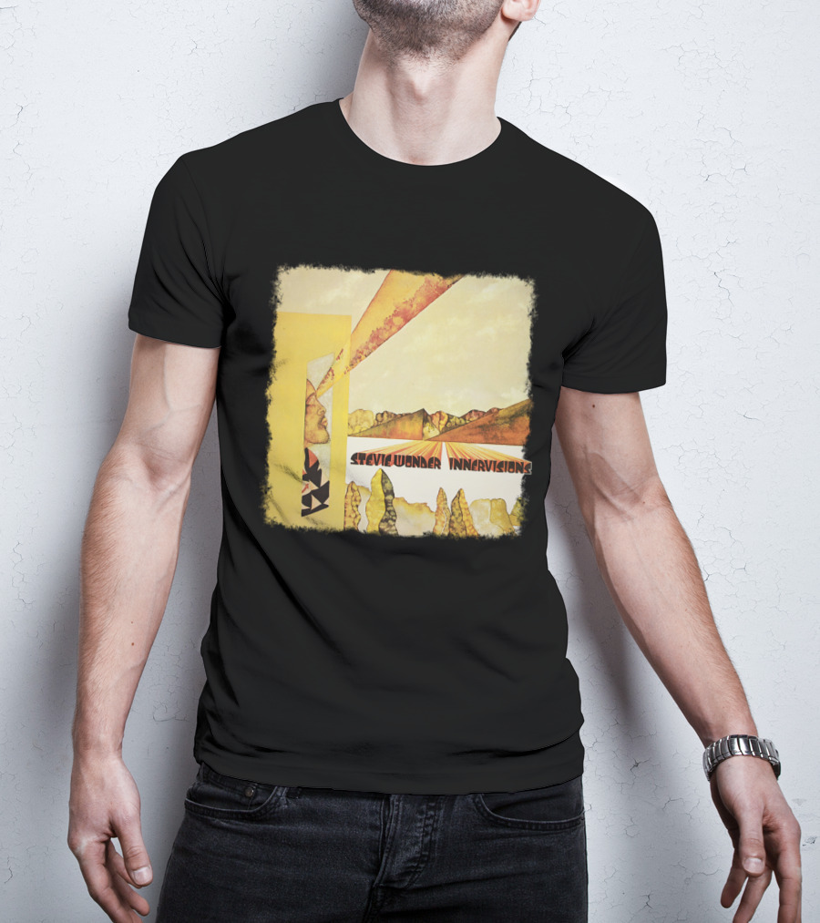 Stevie Wonder Innervisions Album Art Cover T-Shirt