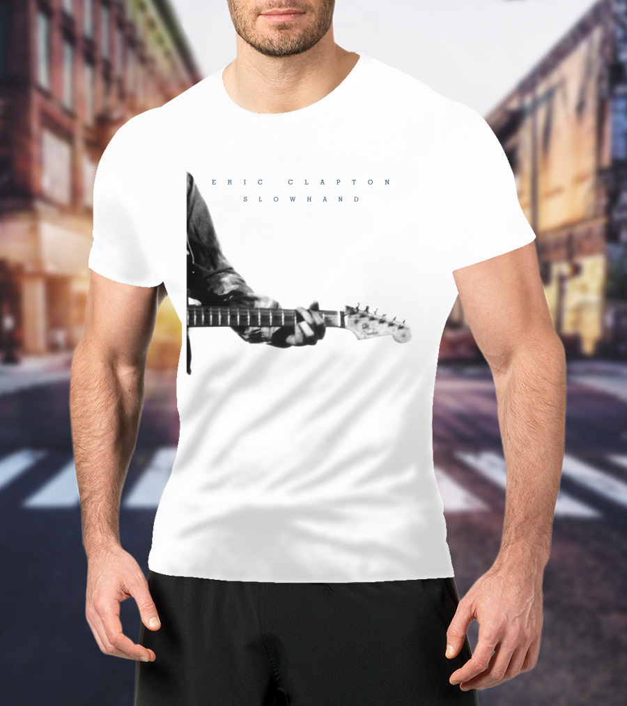 Eric Clapton Slowhand Album Cover Guitarist T-Shirt