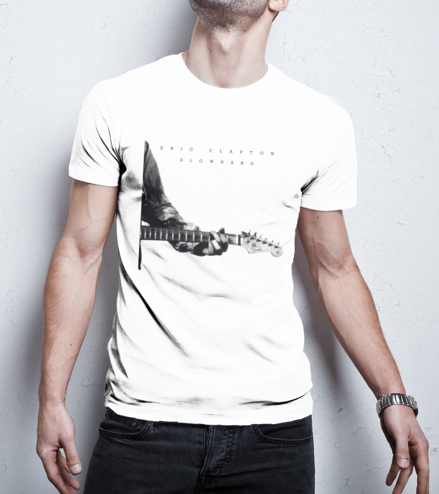 Eric Clapton Slowhand Album Cover Guitarist T-Shirt