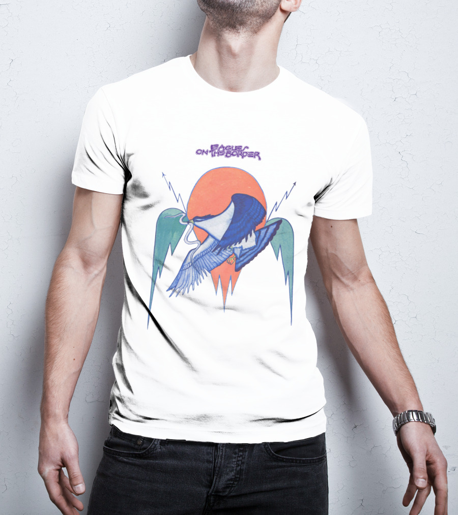 Eagles On The Border Retro Album Art T-Shirt