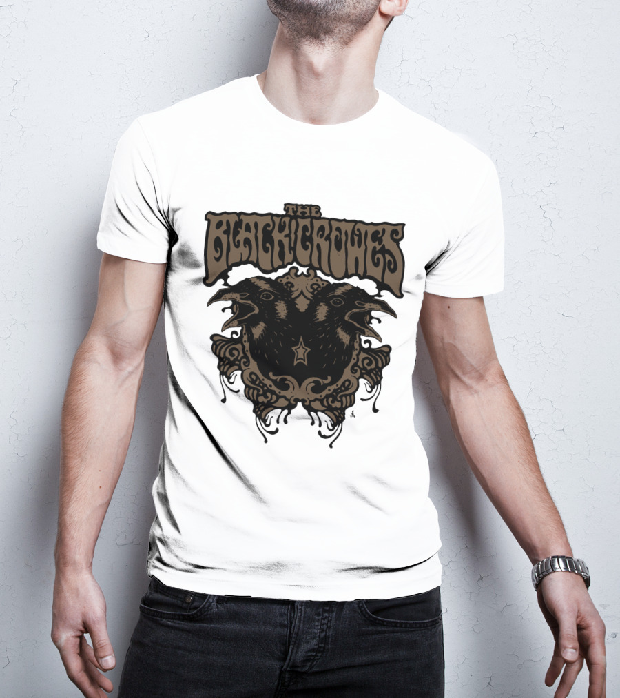 The Black Crowes Two Crows Ornate T-Shirt