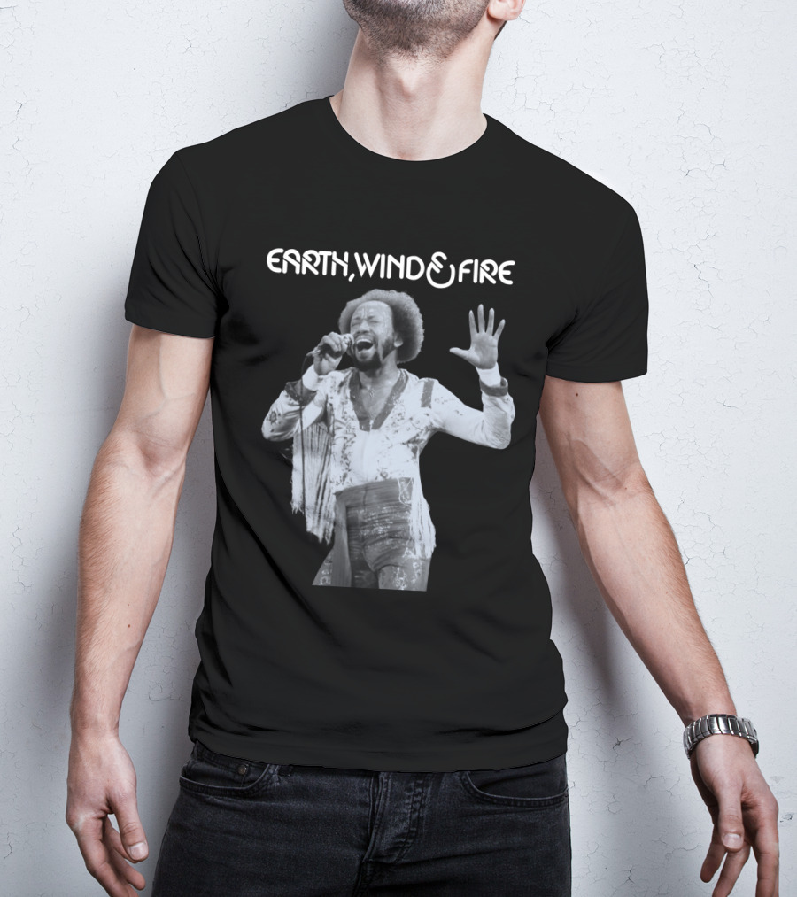 Earth Wind & Fire Singer Performing With Passion T-Shirt