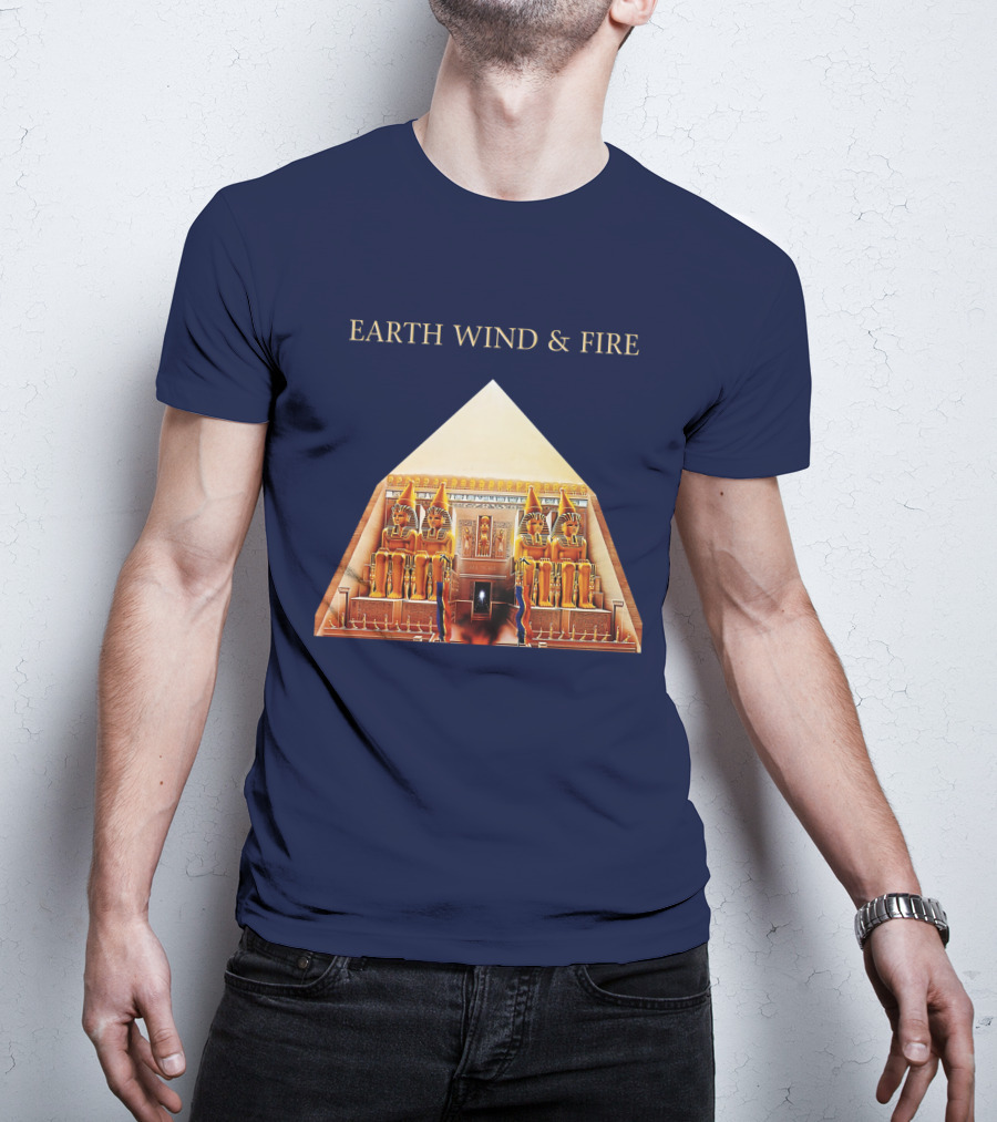 Earth Wind & Fire Pyramid Egyptian Theme T-Shirt