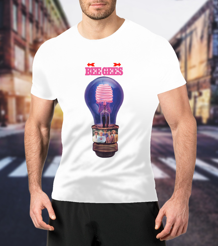 Bee Gees Electric Light Album Cover T-Shirt