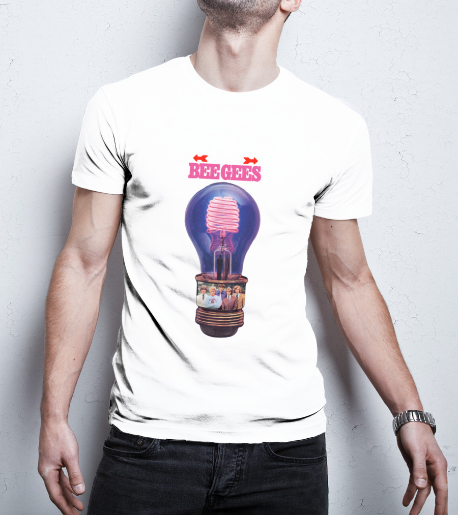Bee Gees Electric Light Album Cover T-Shirt