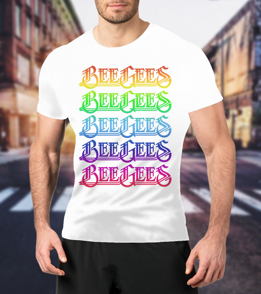 Bee Gees Rainbow T-Shirt