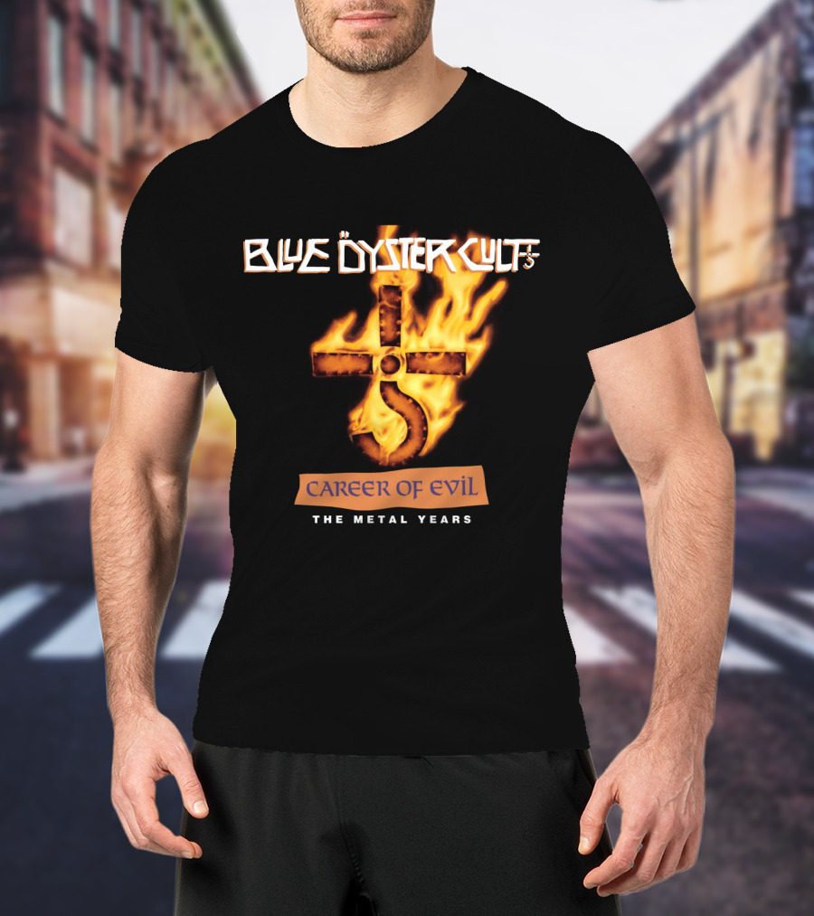 Blue Öyster Cult Career Of Evil The Metal Years T-Shirt