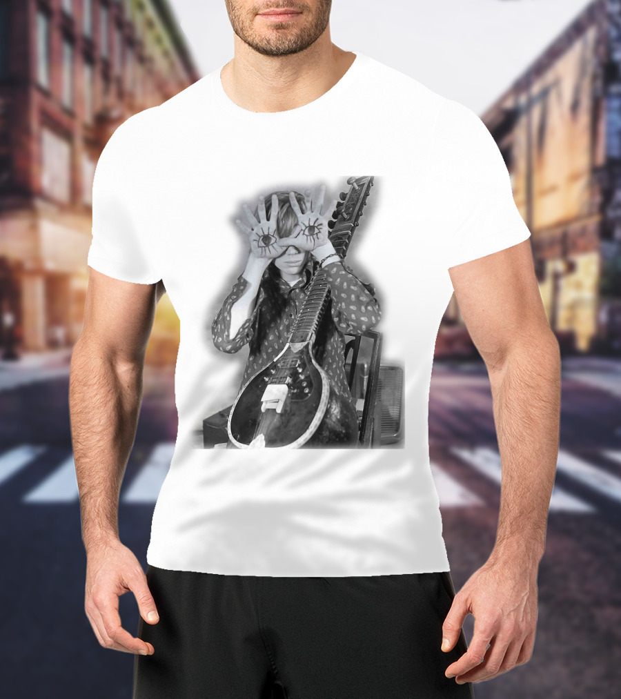 Psychedelic Eyes With Sitar Vibes T-Shirt