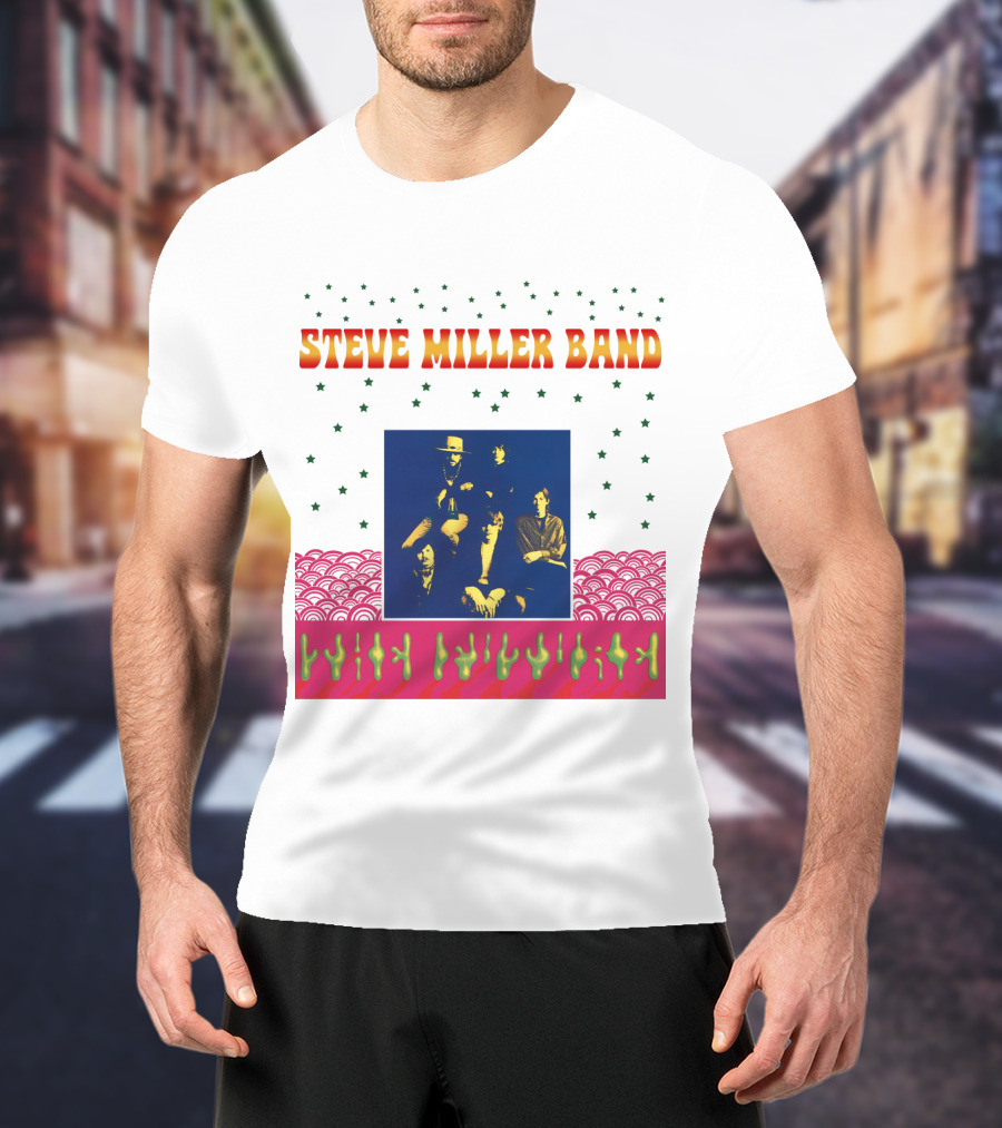 Steve Miller Band Cactus And Stars T-Shirt