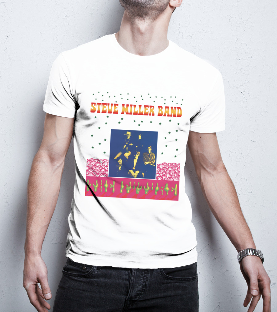 Steve Miller Band Cactus And Stars T-Shirt