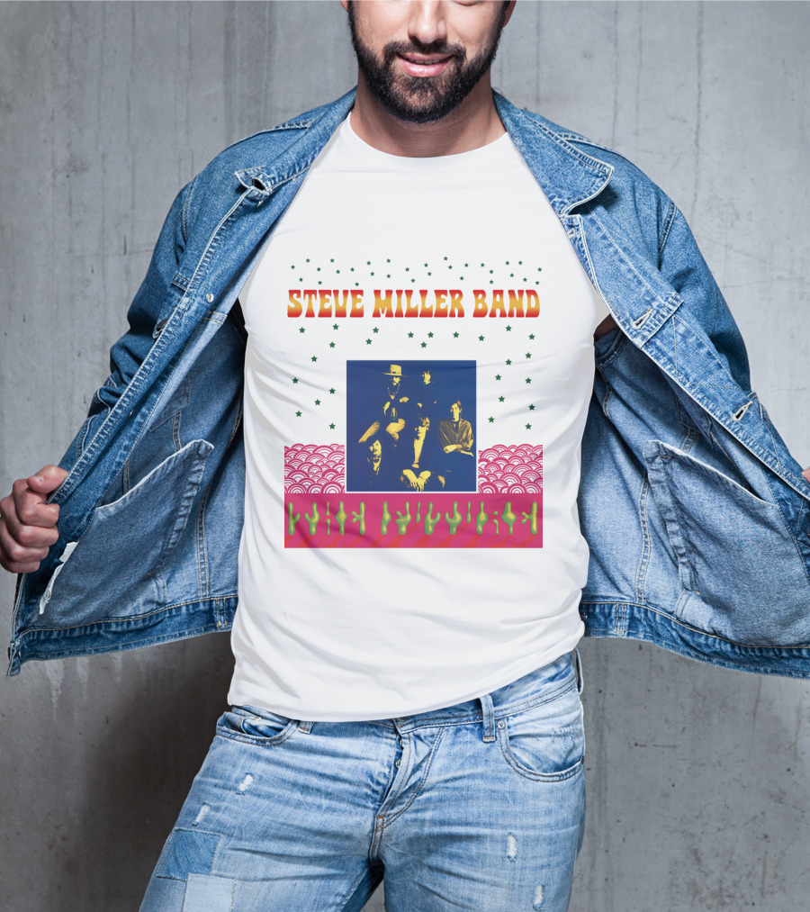 Steve Miller Band Cactus And Stars T-Shirt