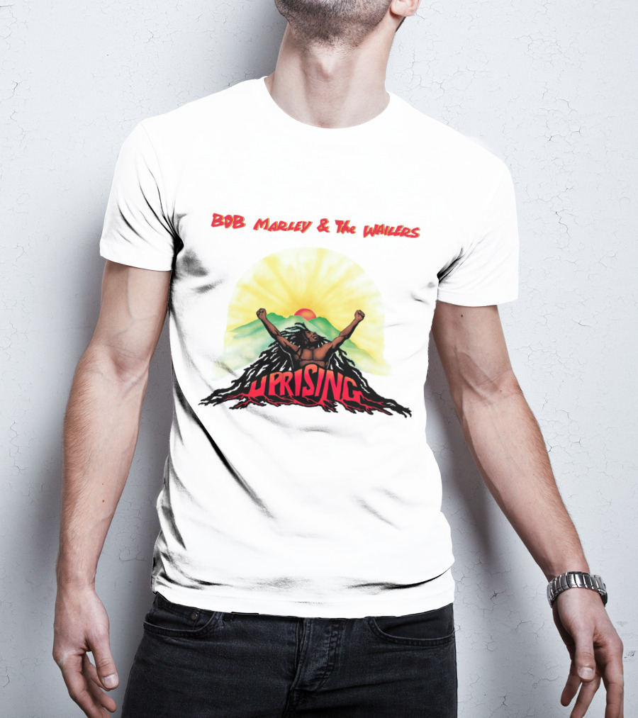 Bob Marley & The Wailers Uprising Sun Mountain Freedom T-Shirt