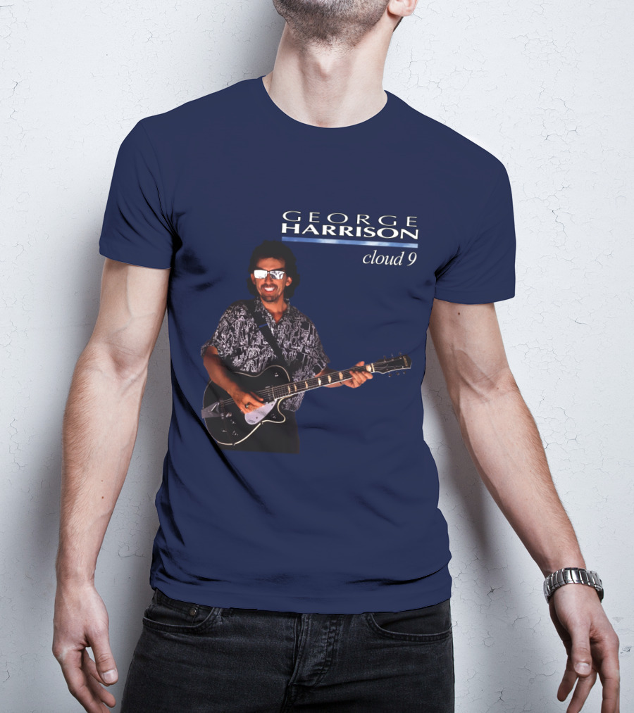 George Harrison Cloud 9 Album Art T-Shirt
