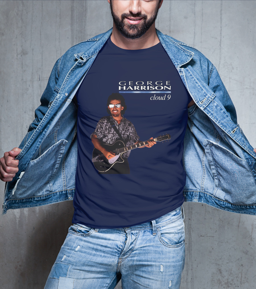 George Harrison Cloud 9 Album Art T-Shirt