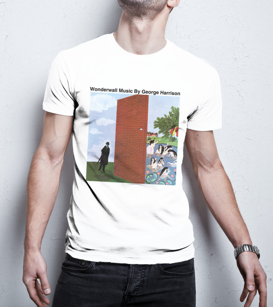 Wonderwall Music By George Harrison Album Cover T-Shirt