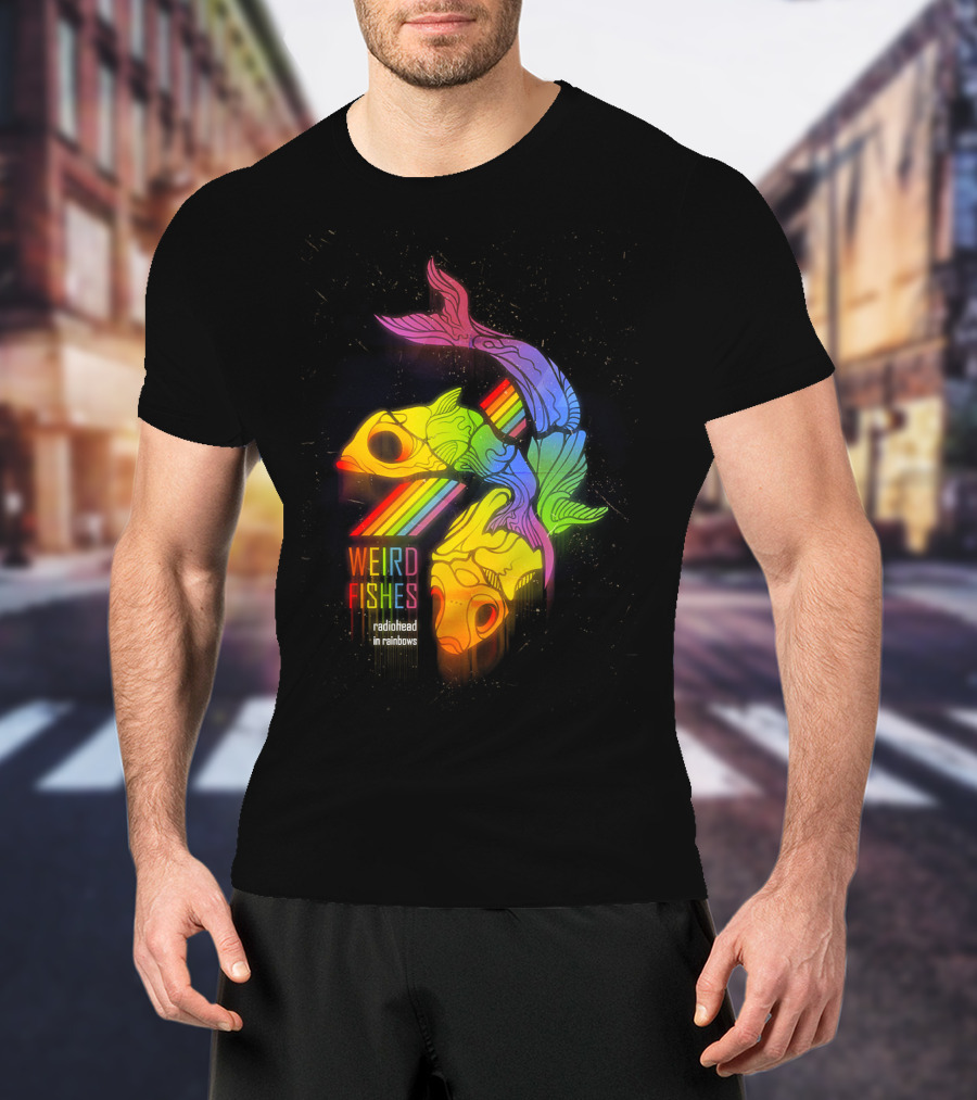 Weird Fishes Radiohead In Rainbows T-Shirt