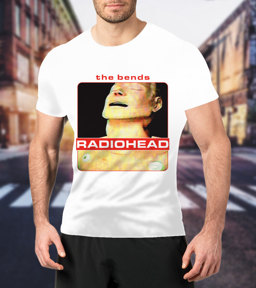 The Bends Radiohead Album Cover Iconic Art T-Shirt