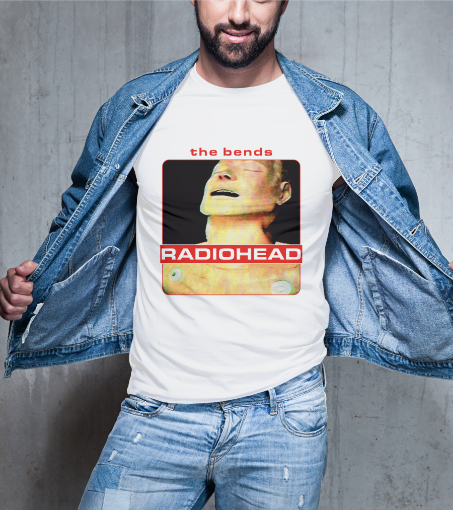 The Bends Radiohead Album Cover Iconic Art T-Shirt