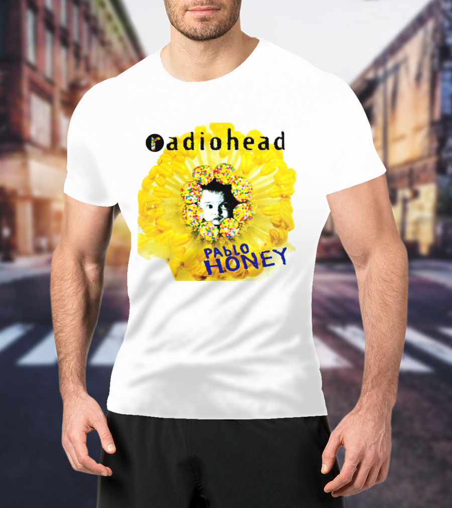 Radiohead Pablo Honey Album Cover Art T-Shirt