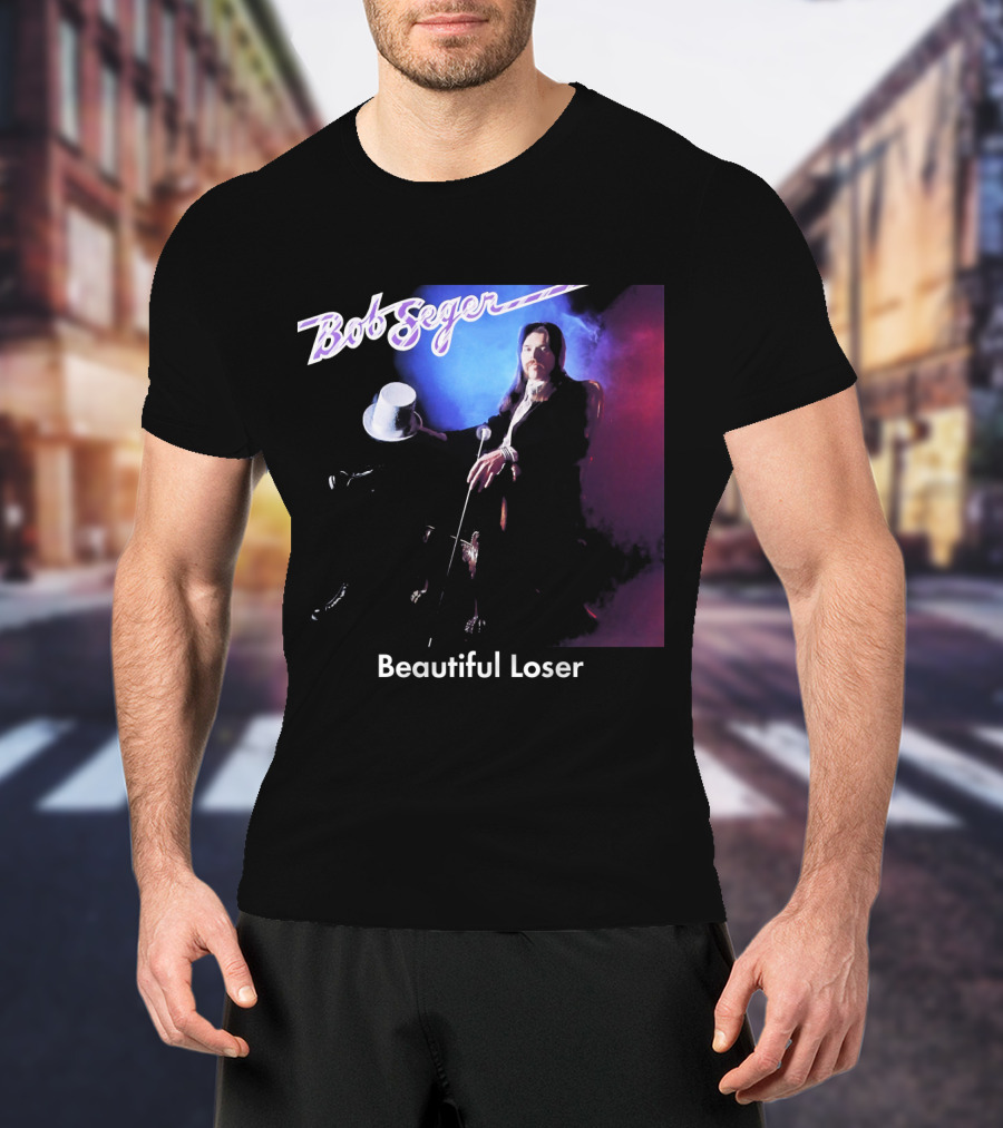 Bob Seger Beautiful Loser Album Cover T-Shirt