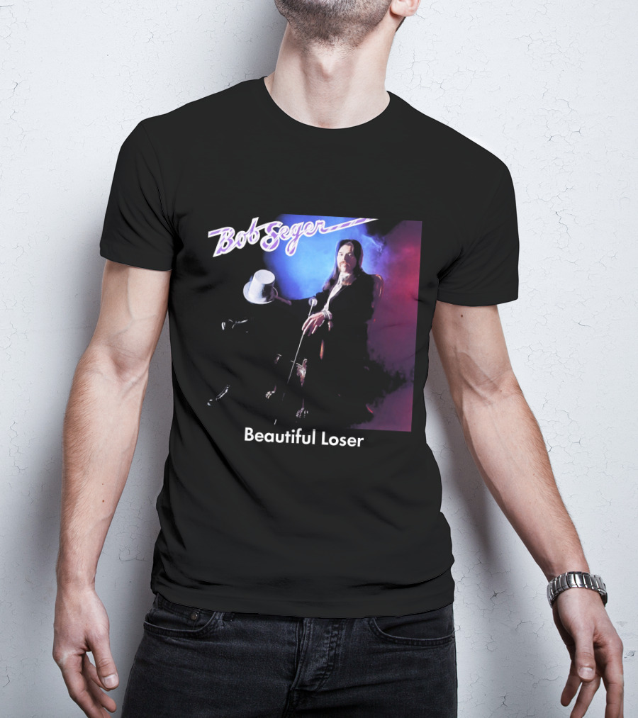 Bob Seger Beautiful Loser Album Cover T-Shirt