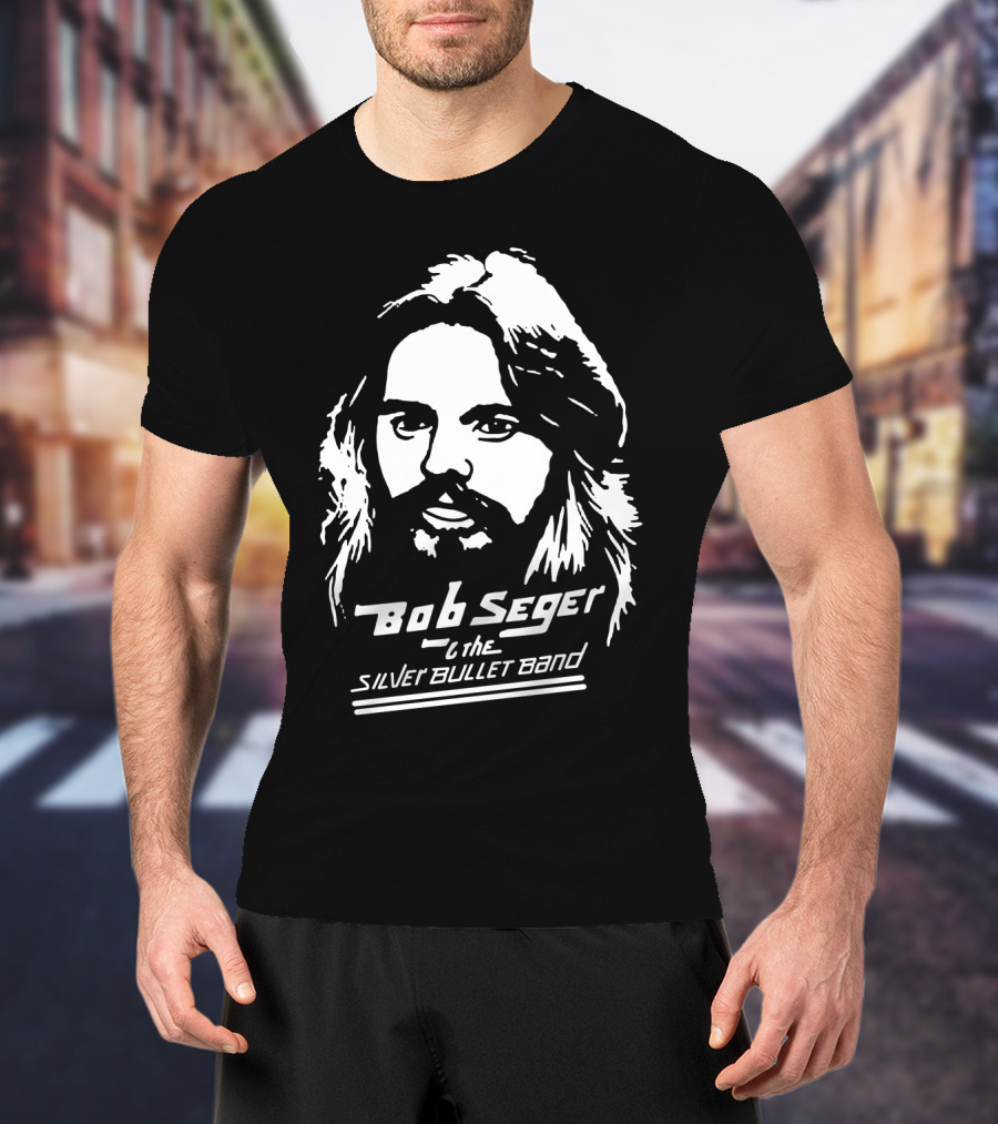 Bob Seger & The Silver Bullet Band Silhouette T-Shirt