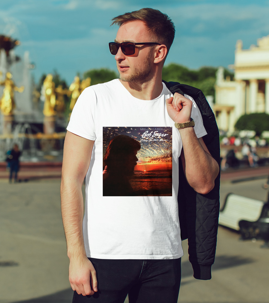 Bob Seger Against The Wind The Distance Album Cover Sunset Silhouette T-Shirt