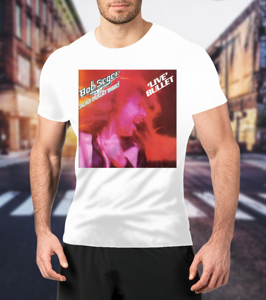 Bob Seger And The Silver Bullet Band 'Live' Bullet T-Shirt