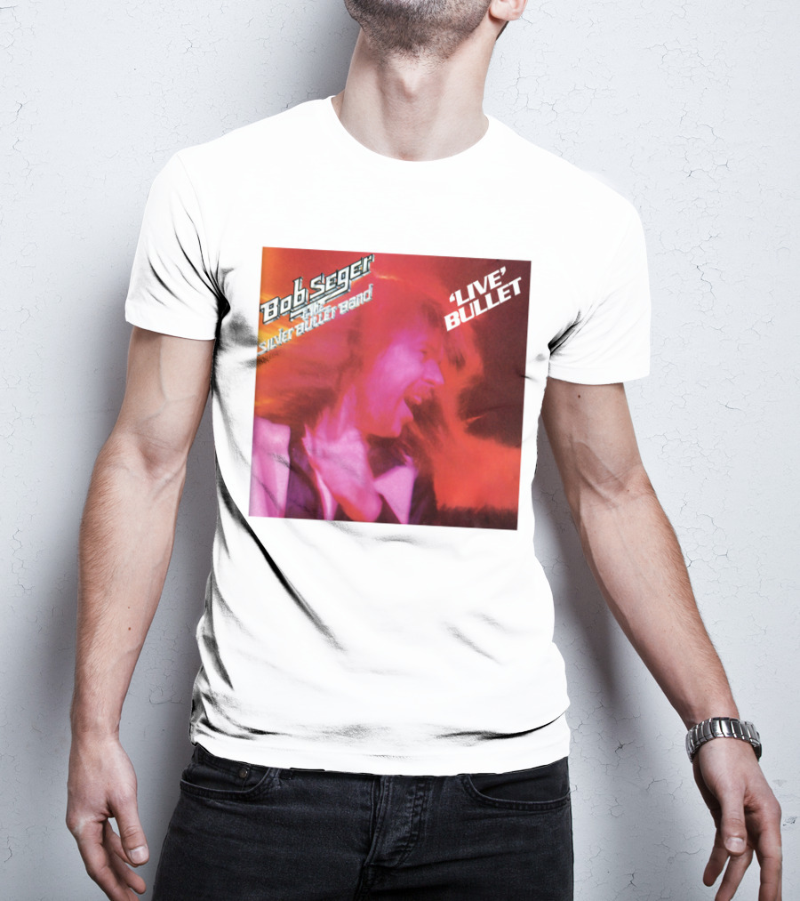 Bob Seger And The Silver Bullet Band 'Live' Bullet T-Shirt