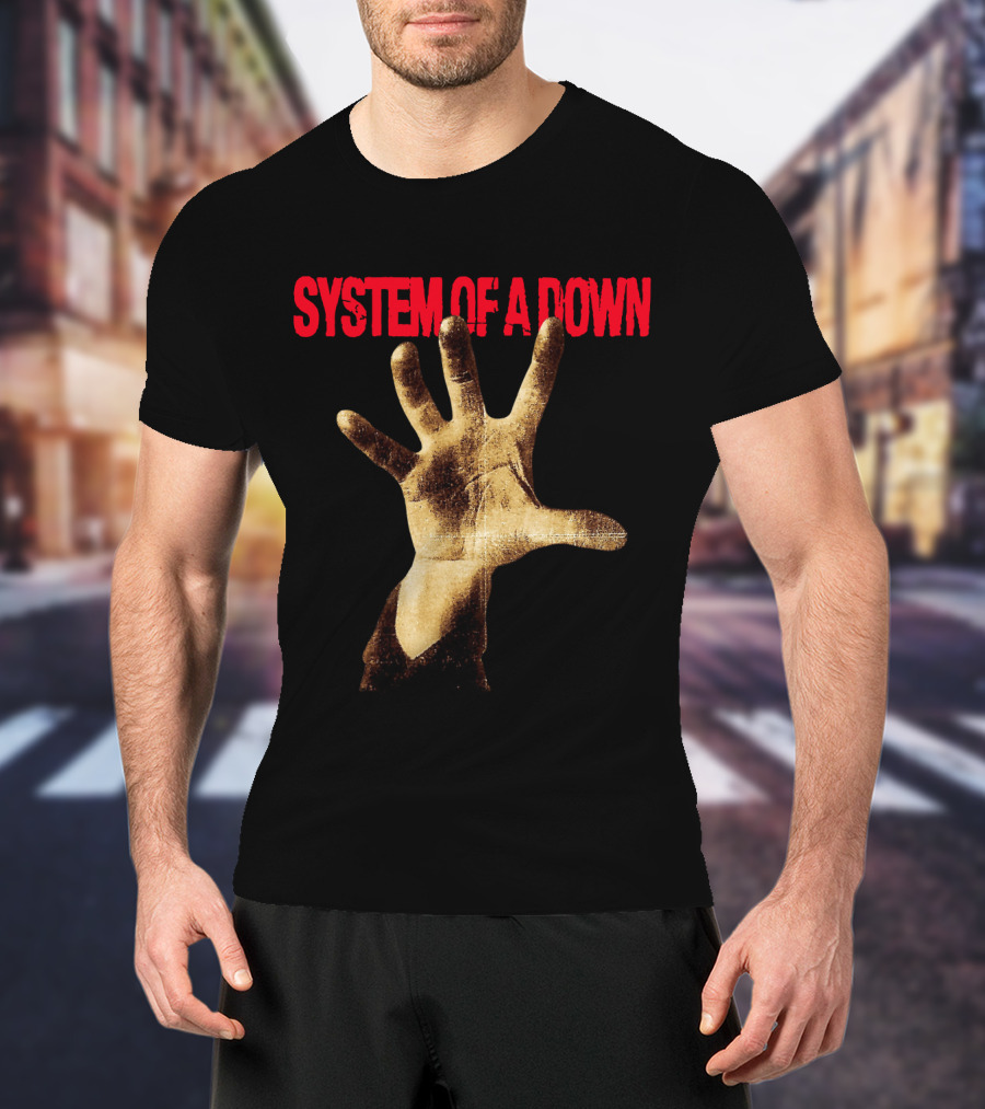System Of A Down Hand Iconic Album Art T-Shirt