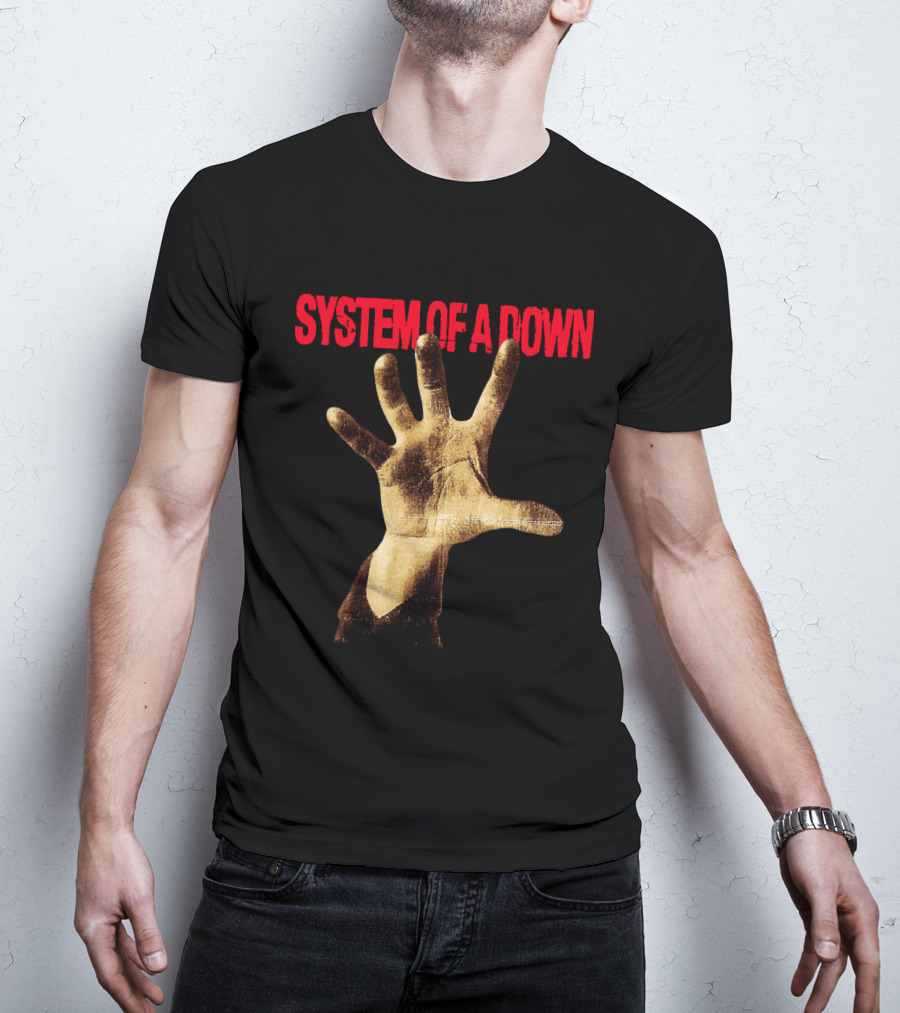 System Of A Down Hand Iconic Album Art T-Shirt