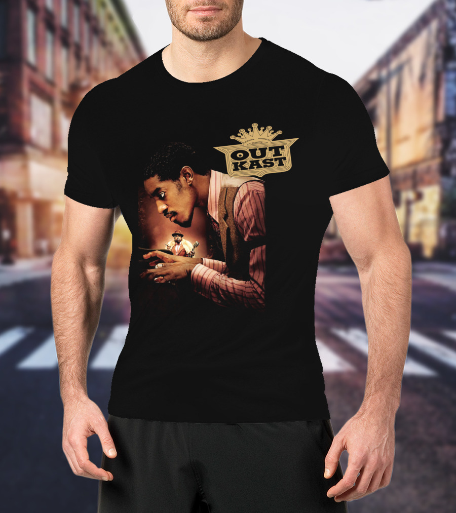 Outkast Classic Album Imagery With Crown T-Shirt