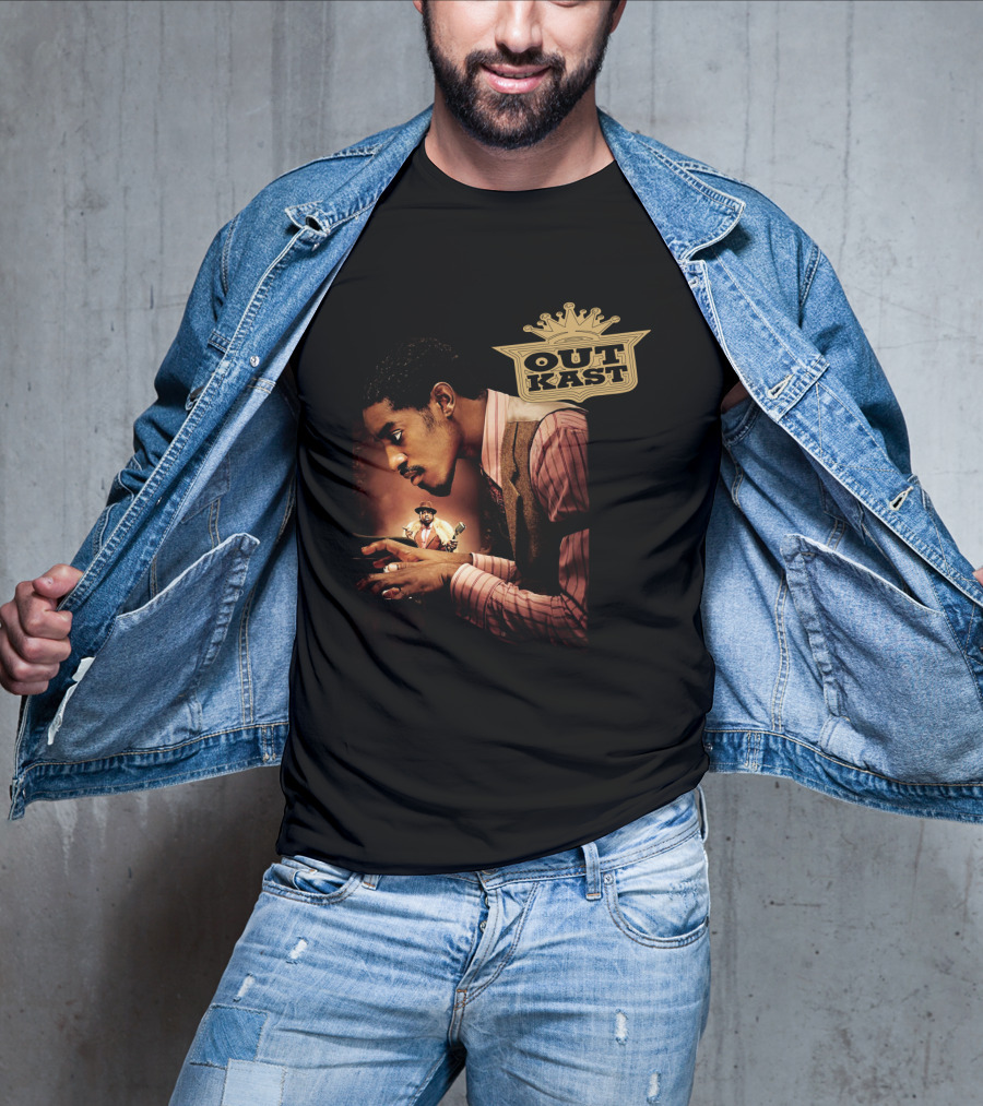 Outkast Classic Album Imagery With Crown T-Shirt