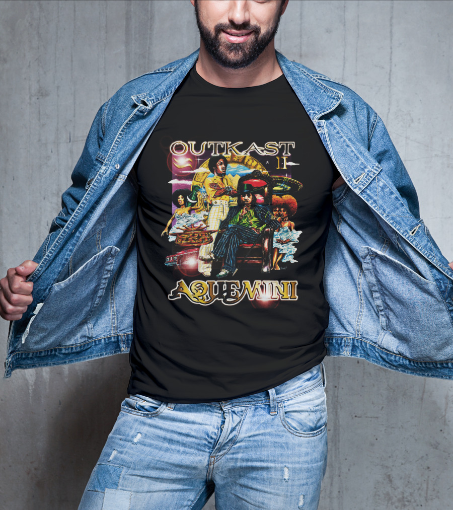 Outkast Aquemini Album Cover Art T-Shirt