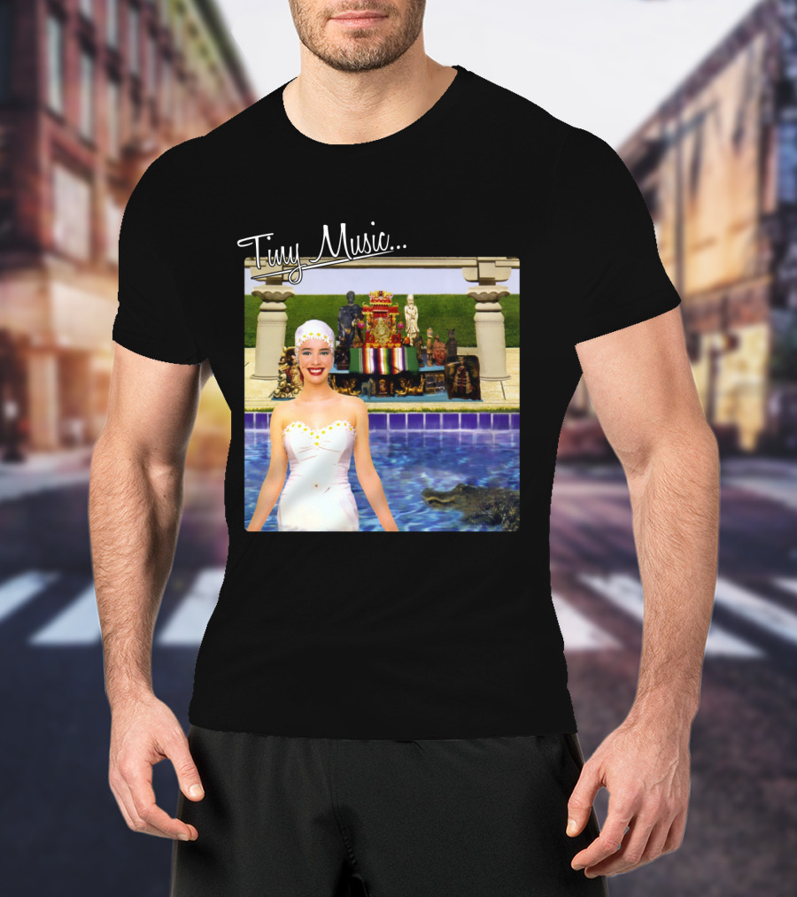 Tiny Music... Spaß Im Schwimmbad Mit Stp Cover Collage T-Shirt