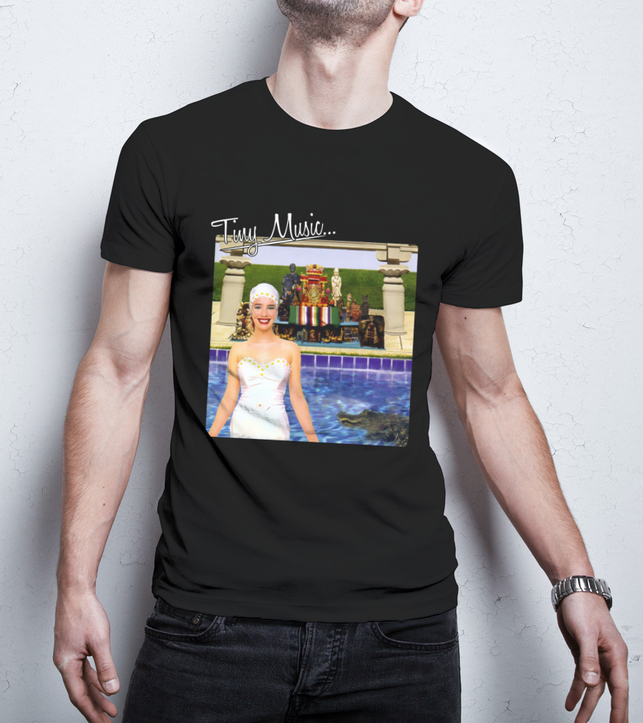 Tiny Music... Spaß Im Schwimmbad Mit Stp Cover Collage T-Shirt