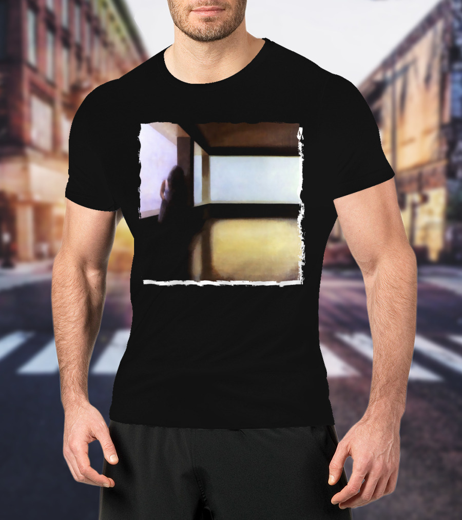 Mysterious Shadow By The Window T-Shirt