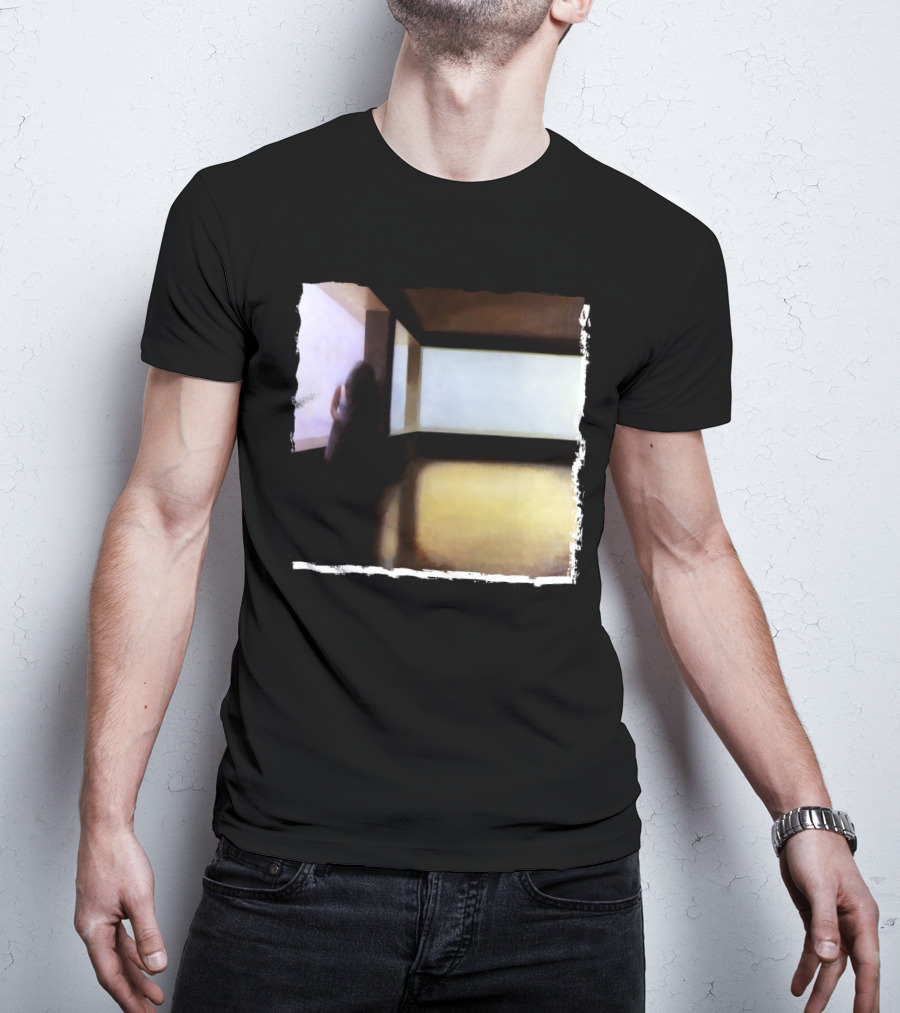 Mysterious Shadow By The Window T-Shirt