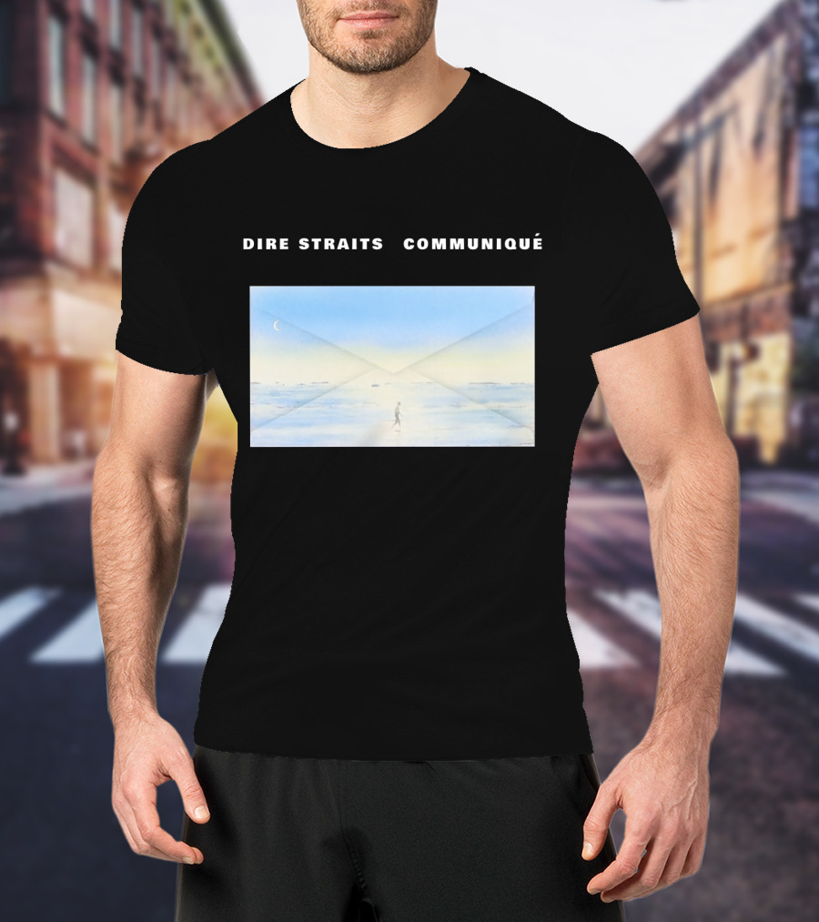 Dire Straits Communiqué Album Cover Artwork T-Shirt
