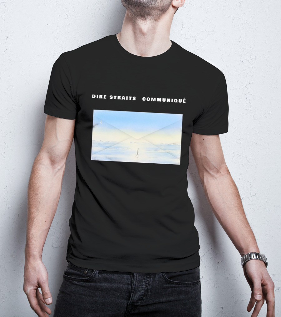 Dire Straits Communiqué Album Cover Artwork T-Shirt