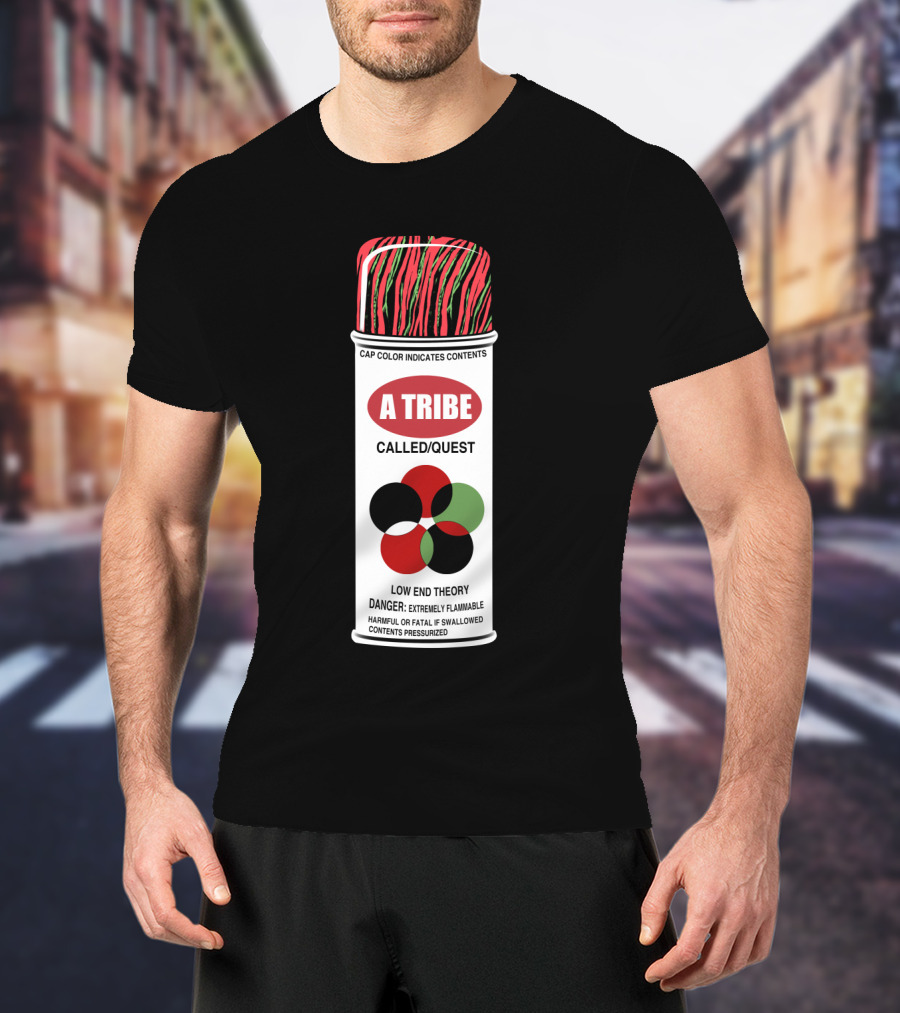 A Tribe Called Quest Low End Theory Spray Can T-Shirt