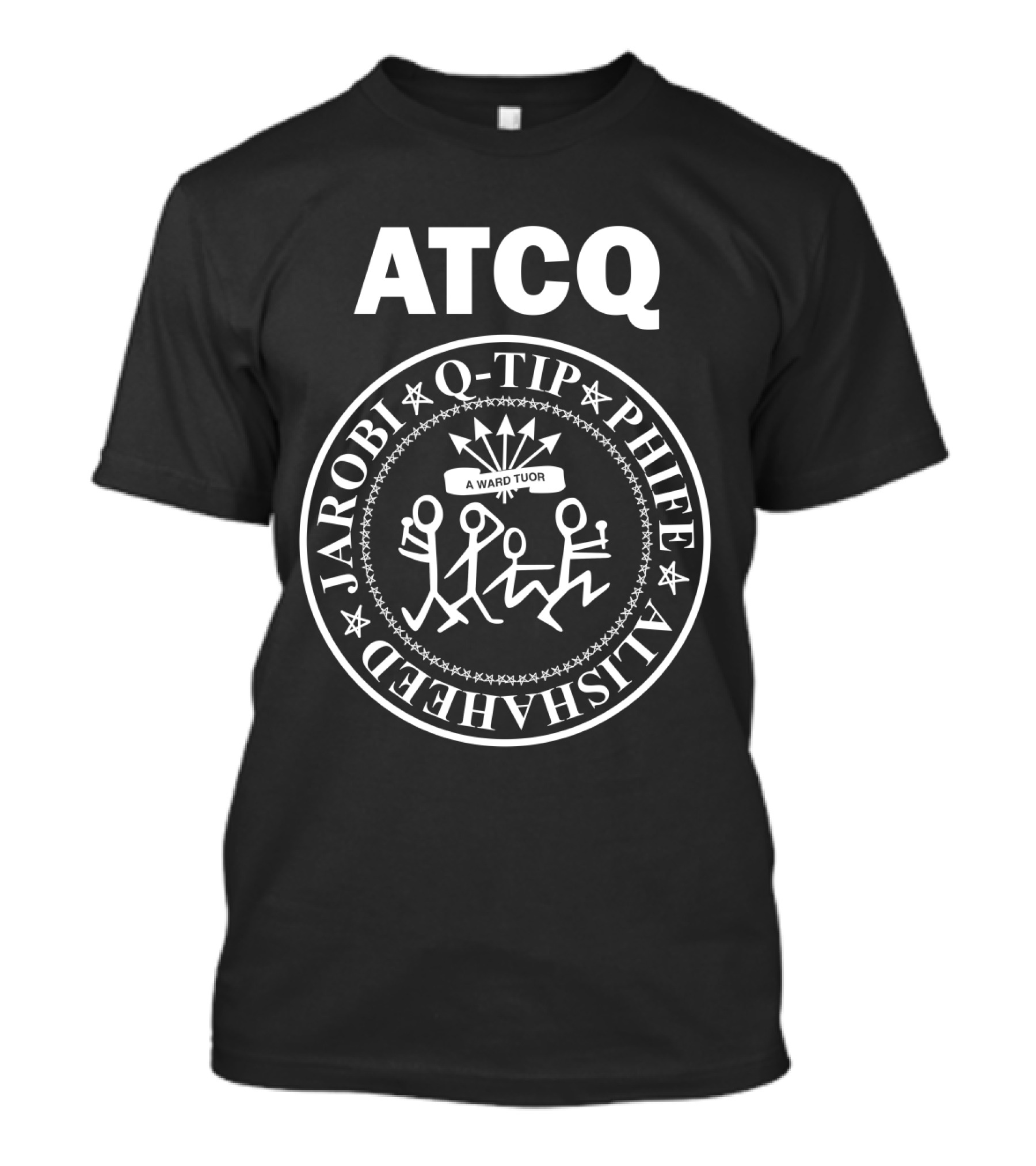 Atcq A Ward Tour Jarobi Q-Tip Phife Ali Shaheed T-Shirt