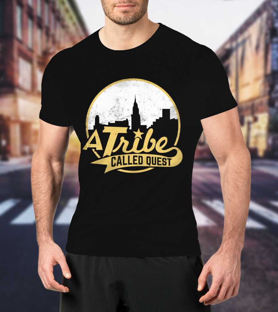 A Tribe Called Quest New York Skyline Silhouette T-Shirt