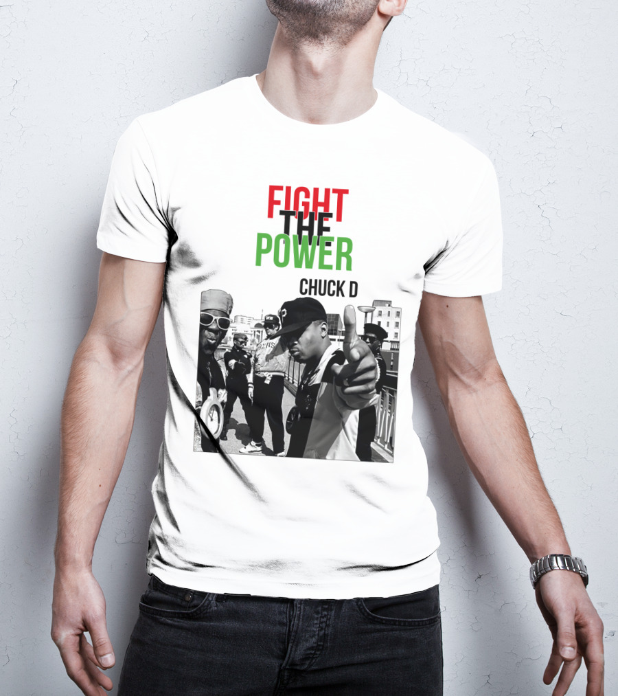 Fight The Power Chuck D T-Shirt