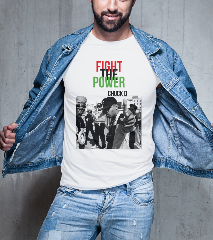 Fight The Power Chuck D T-Shirt