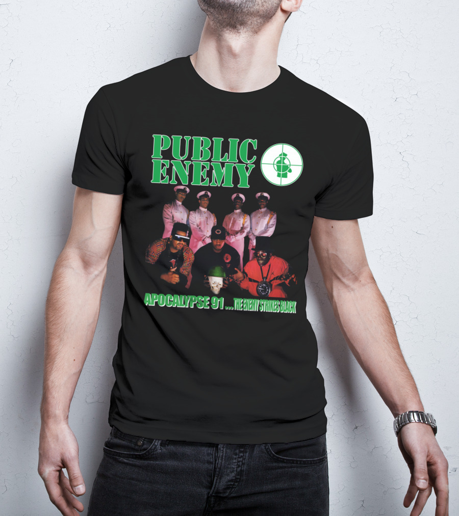 Public Enemy Apocalypse 91 The Enemy Strikes Black T-Shirt