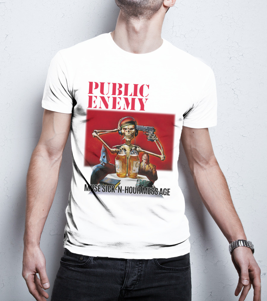 Public Enemy Muse Sick-N-Hour Mess Age T-Shirt